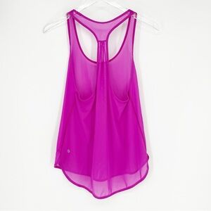 Lululemon Mesh 105‎ Singlet Racerback Tank Top S